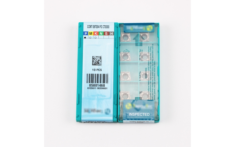 数控刀片特固克刀片CCMT09T304 FG CT3000加工钢件