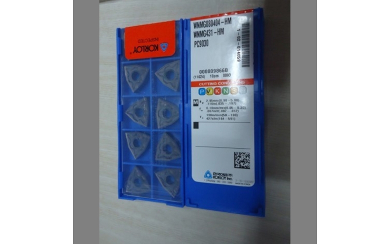 韩国克洛伊刀片 车刀片WNMG080404-HM PC9030不锈钢