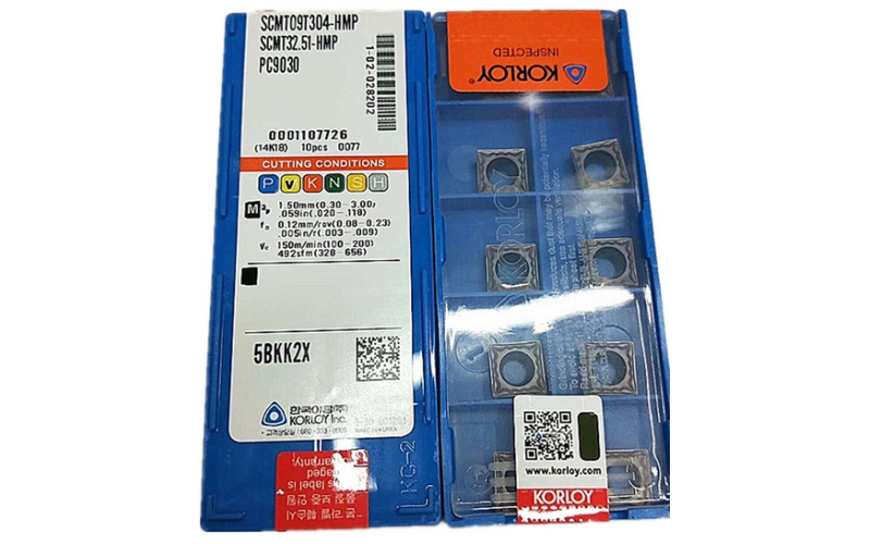 韩国克洛伊数控刀片SCMT09T308-MP NC3225钢件车刀片 现货批发