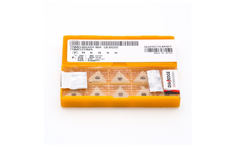 批发三菱车刀片TNMG160404-MA UE6020加工钢件