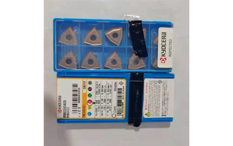 日本京瓷数控刀片 凸三角刀片 WNMG080408-GS CA5515