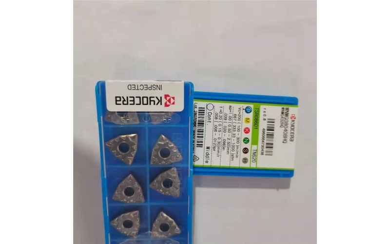 日本京瓷数控刀片 车削刀片 WNMG080412-PG CA525 加工钢件